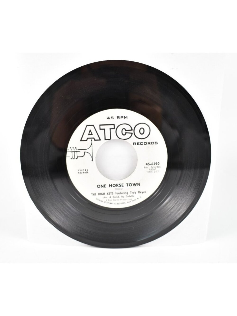 The High Keys - One Horse Town / Dont Leave Me Now Northern Soul 45 EX Condition